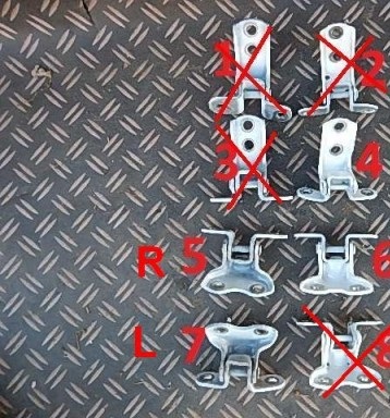 фото №1, Lexus rx450h rx350 09-15 петля двері