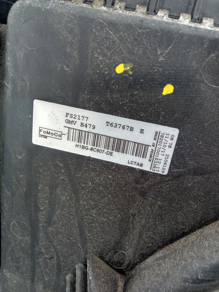 Ford fiesta mk8 капот ремень радиатор бампер перед в Украине