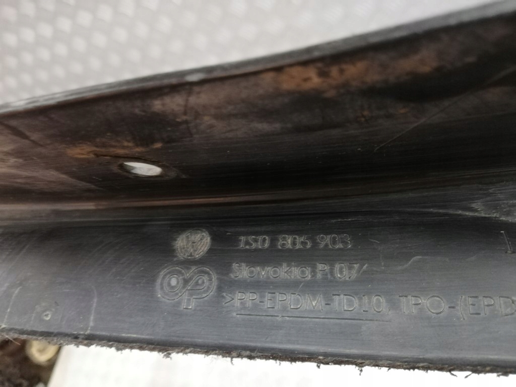 фото №9, Zz спойлер накладка-спойлер бампера перед vw up lift