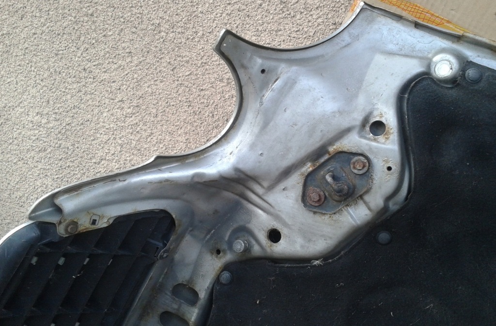 Капот / кришка двигуна mercedes w210 e-klasa 95-99 срібляста 744 Доставка