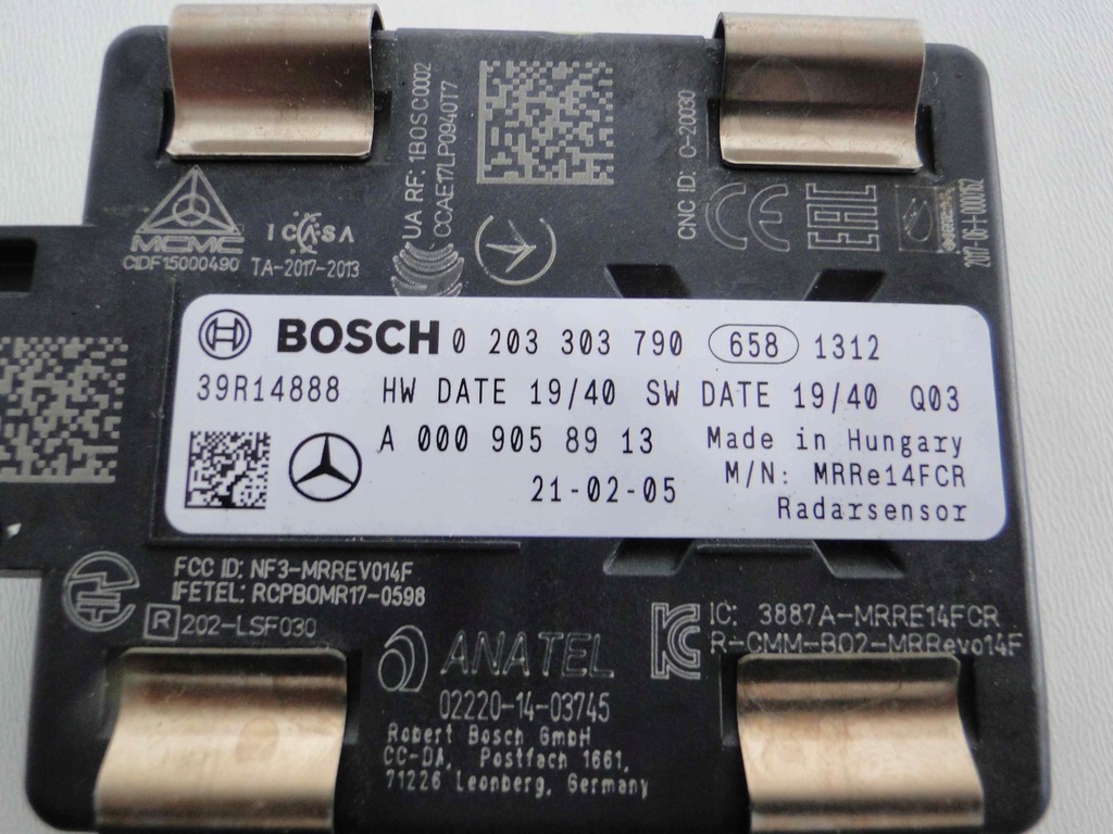 фото №4, Mercedes a w177 177 радар distronic pro fcw-stop