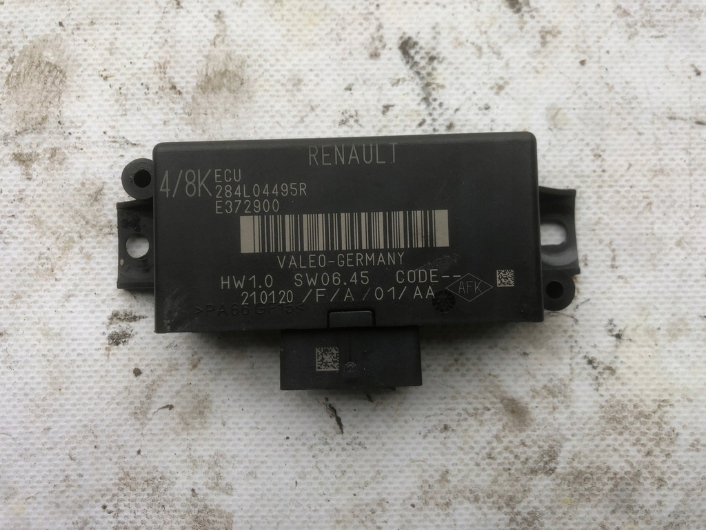 фото №1, Модуль pdc парктроник renault clio v 284l04495r