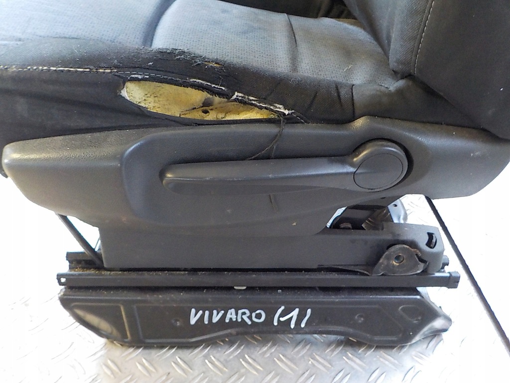 фото №4, Trafic iii vivaro 15- сиденье заднее сиденье комплект