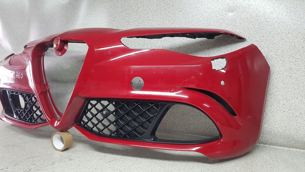 фото №3, Alfa romeo giulia quadrifoglio бампер перед 2760