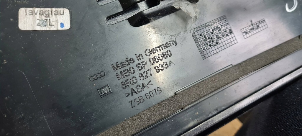 фото №10, Q5 8r спойлер кришки багажника sline lz7l 8r0827933a