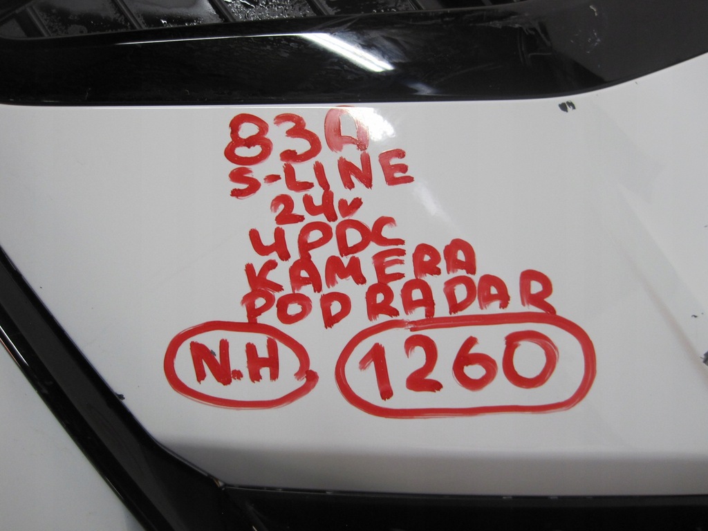 фото №14, Бампер audi q3 83a s-line 4 pdc камера перед передний