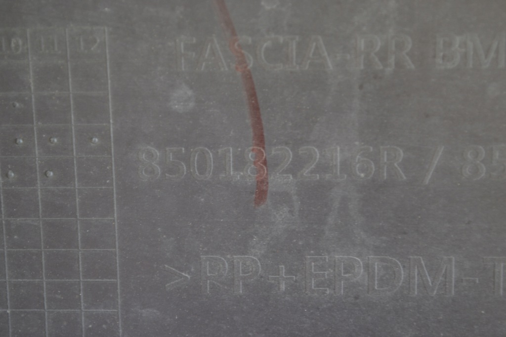 фото №7, Бампер задняя задний спойлер диффузор renault koleos ii