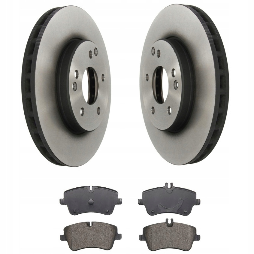 фото №1, Тормозные диски тормозные+ тормозные колодки mercedes clk c208 c209