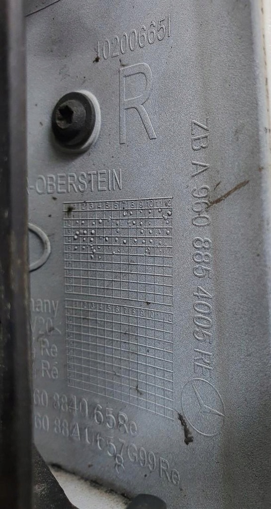 фото №10, Бампер перед уголок панель фары правый mercedes actros mp4 a9608859508