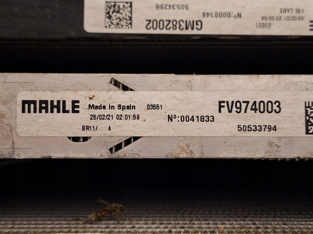 фото №5, Alfa romeo giulia 2016- 2.0 бензин радиатор pas передний балка orginal