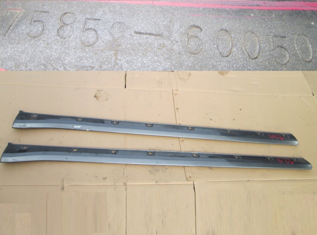 фото №1, Молдинг порог na порог левая land cruiser 120