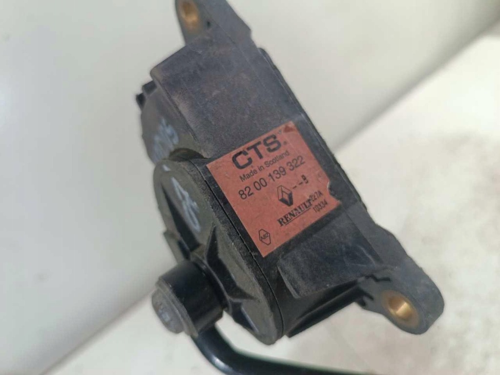 фото №6, Педаль газу потенціометр renault modus 1.5 dci 8200139322