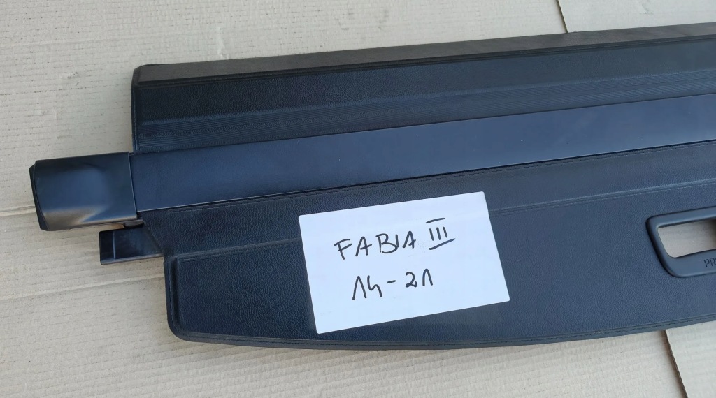 фото №6, Skoda fabia 3 iii kombi 14-21 шторка багажника 6v9867871e