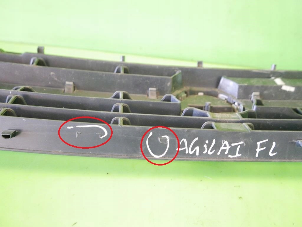 фото №7, Решётка радиатора решётка радиатора радиатора перед opel agila a i fl 03-