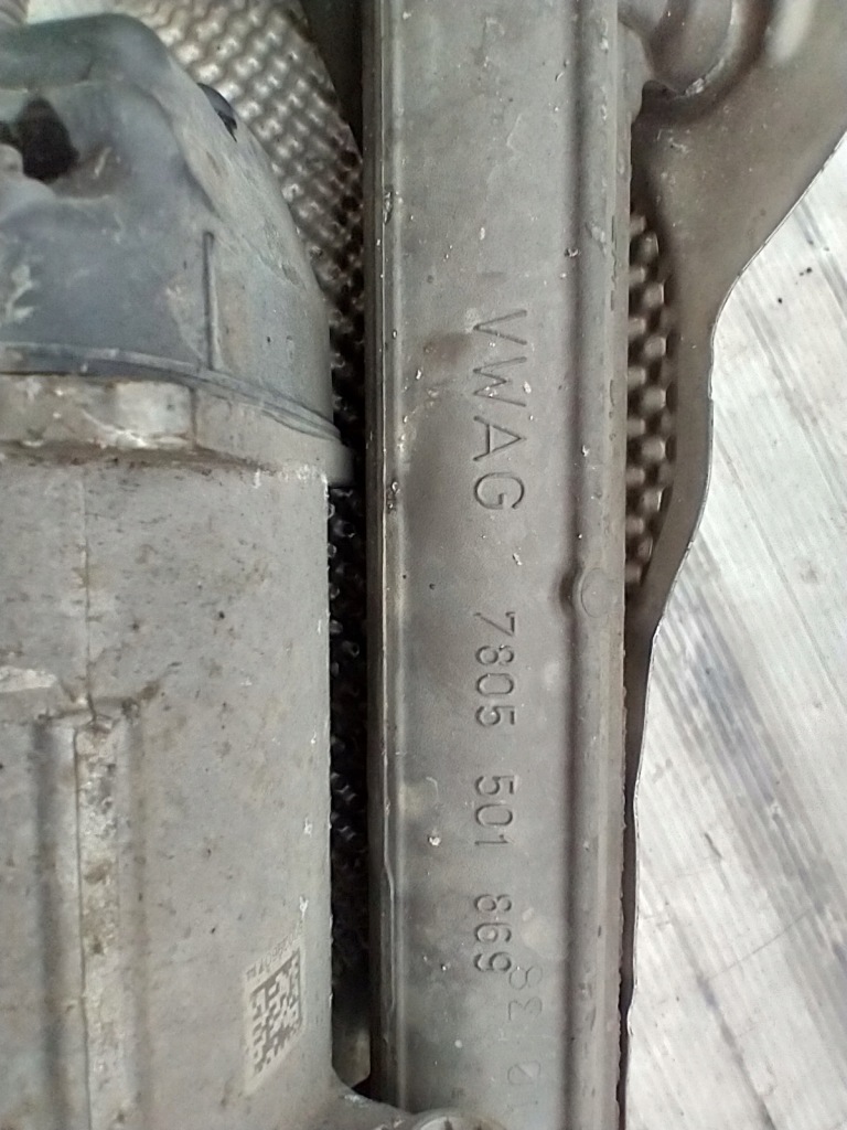 Vw passat b8 рейка рульова редуктор двигун 5q0909144t 7805501869 anglik Доставка
