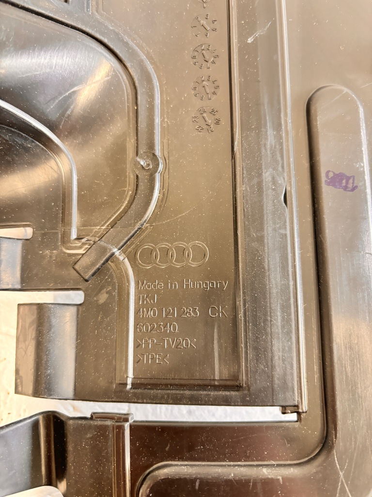 фото №9, Audi q7 q8 повітропровід повітря ліва захист 4m0121283