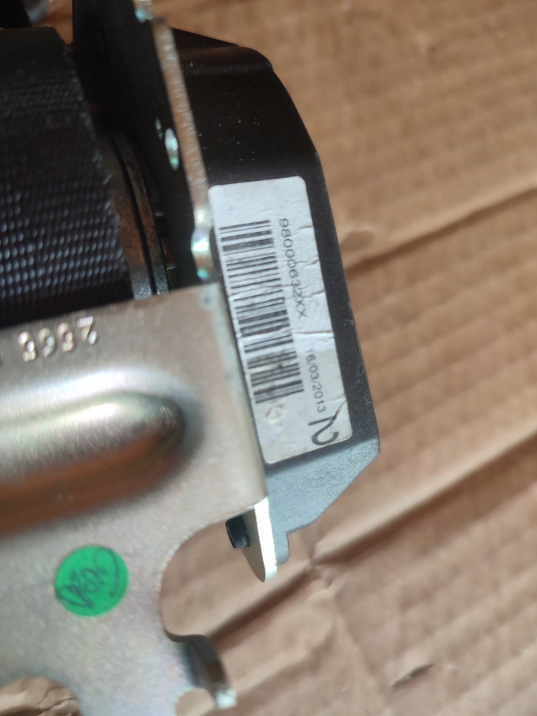 фото №2, Citroen ds5 pas безпеки правий задня