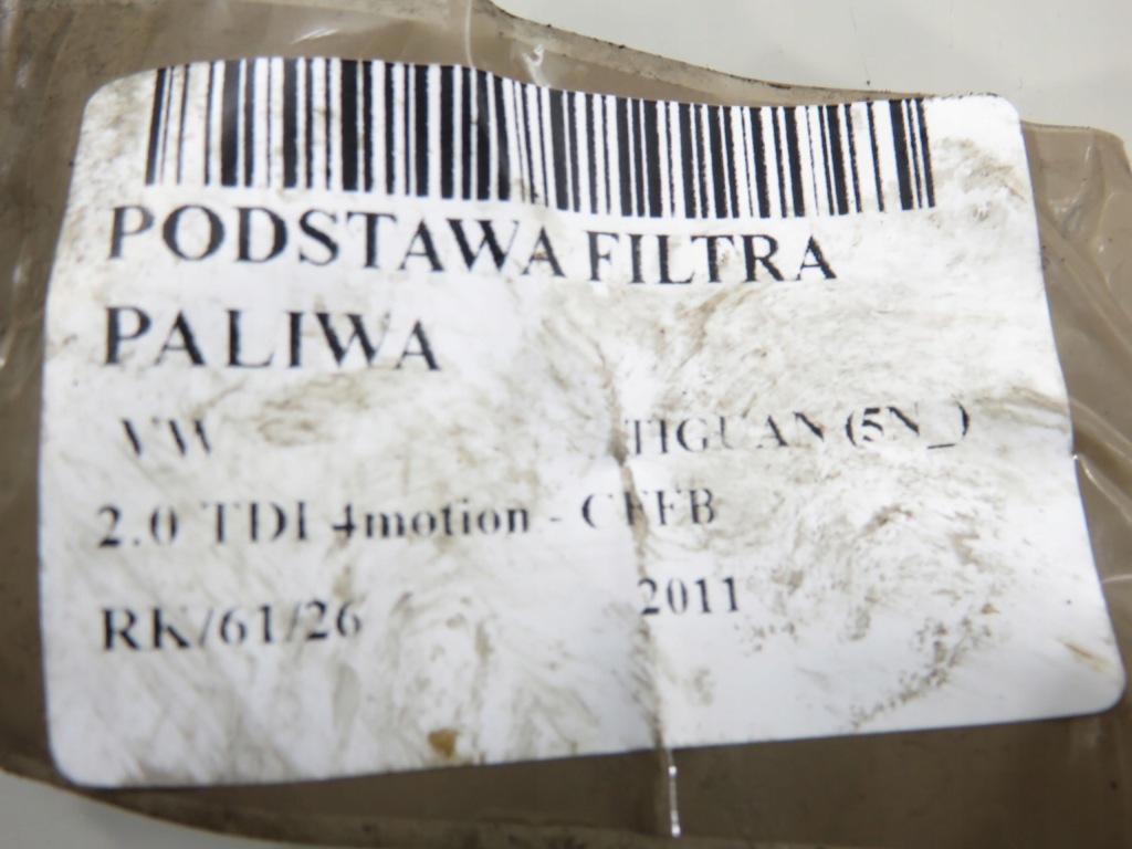 фото №7, Основание фильтра топлива vw tiguan 5n_ 2.0 tdi 3c0127400c 5n0127399e