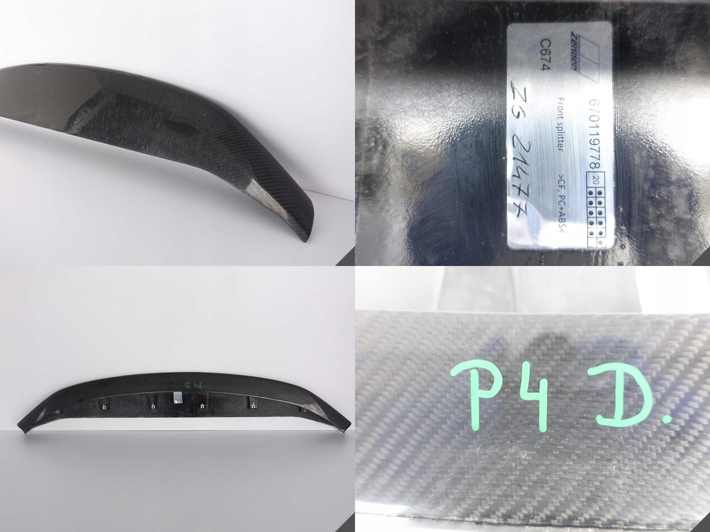 фото №12, Maserati levante trofeo gts lift карбон спойлер