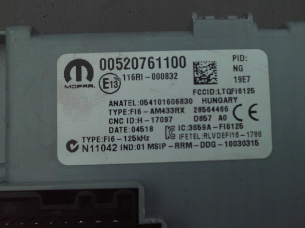 фото №5, Набор стартовый fiat doblo ii lift 1.6multijet 18r