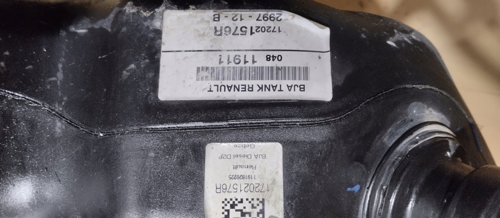 фото №8, Бак пального renault clio v 1.5 blue dci 172021576r