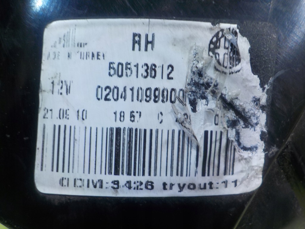 Alfa romeo giulietta 1.4 t 10r hb 5d лампа правая задний  50513612 с Разборки
