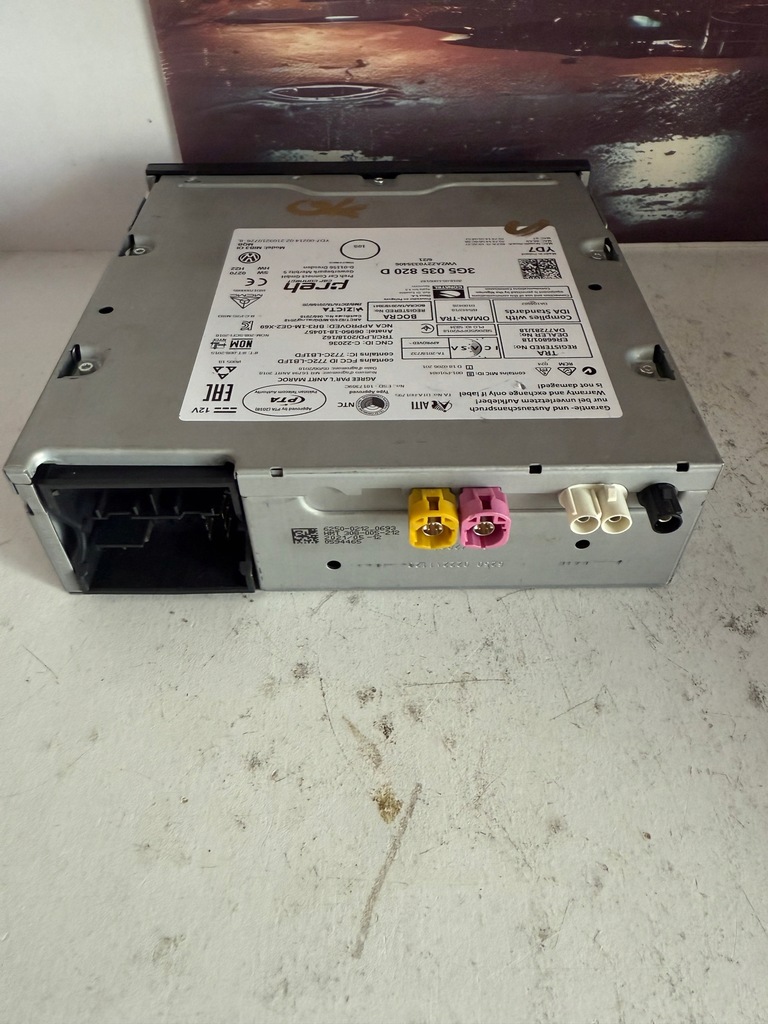 фото №10, Vw passat tiguan t-roc навігація радіо мультимедіа mib3 3g5035820d