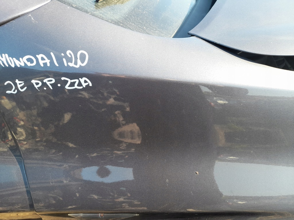 фото №9, Hyundai i20 крыло правый перед передний 2e