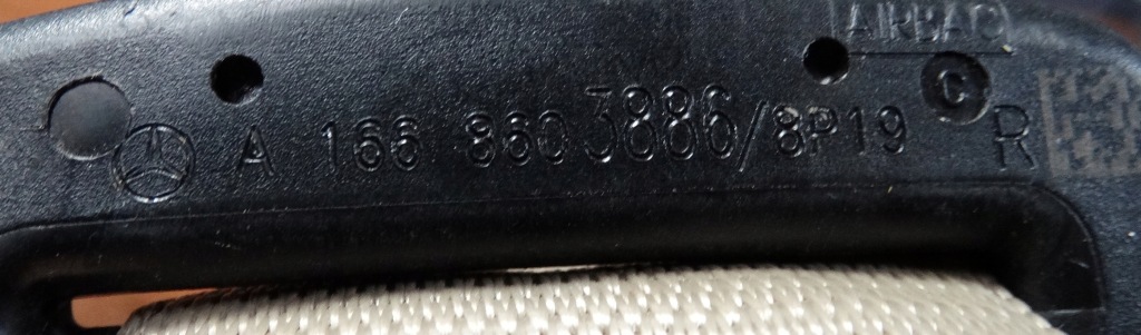 фото №4, Pas натягувач перед правий mercedes w166 ml gl gls 1