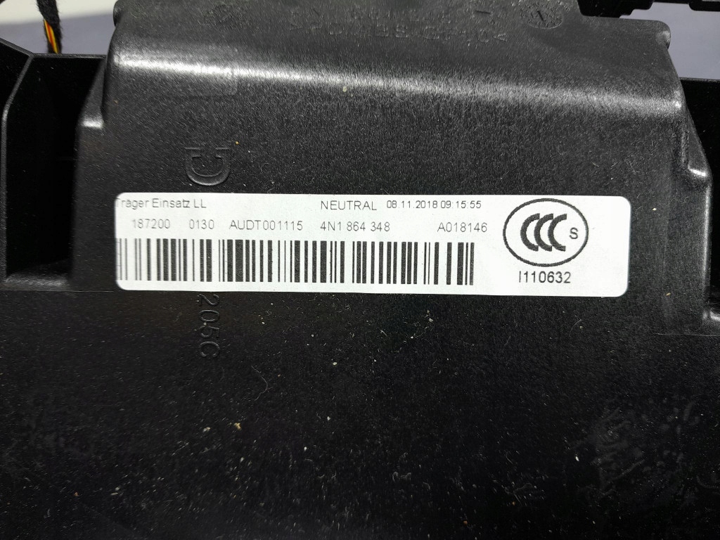 фото №5, Audi a8 d5 рамка каркас туннель среднего 4n1864348