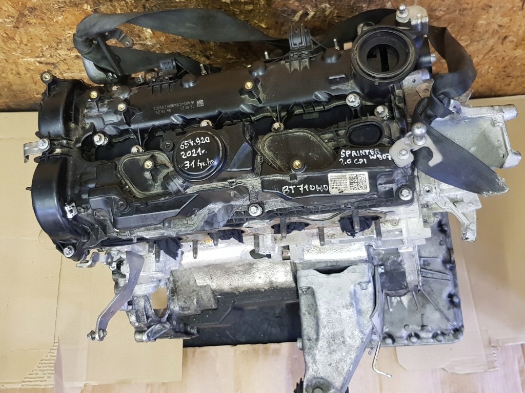 фото №1, Mercedes sprinter w907 rwd 2.0cdi 2021 двигатель 654.920 31 tys km