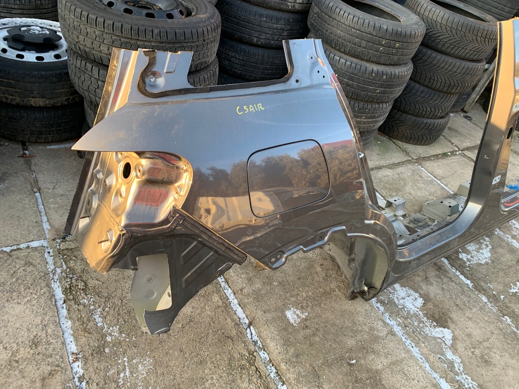 фото №2, Citroen c5 aircross четверть правый задняя порог правый