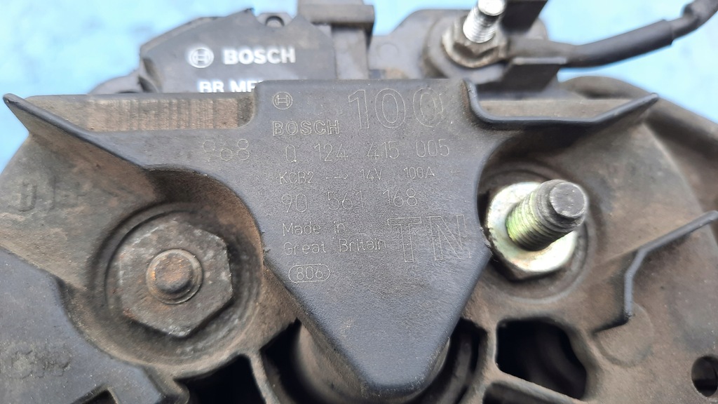 фото №5, Генератор opel astra g 2.0d 00r 0124415005