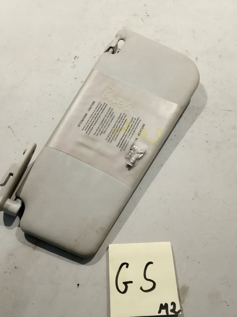 фото №1, Fiat punto ii 735272428 захист сонцезахисна ліва