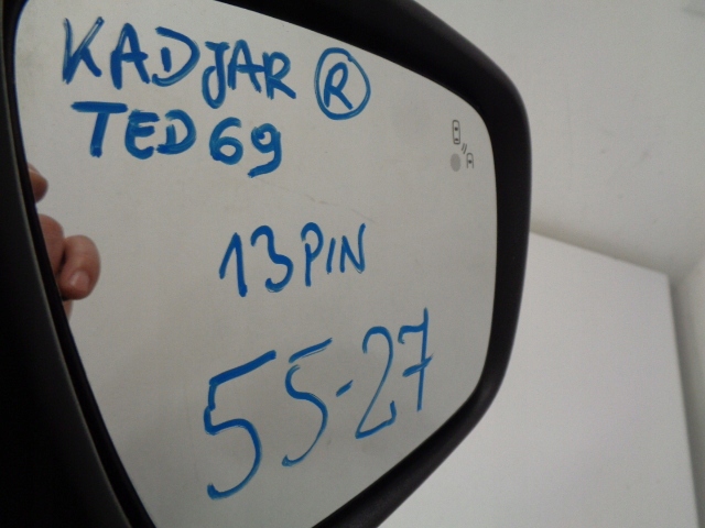 фото №11, Kadjar дзеркало праве 13 pin ted69 асистент europa