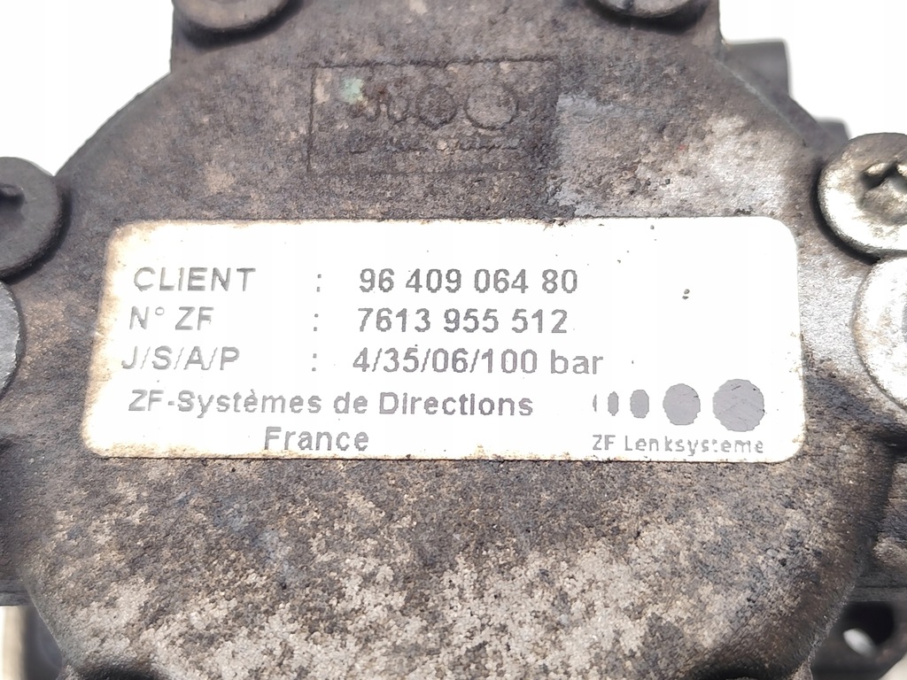 фото №7, Fiat scudo насос усилителя системы рулевой 2.0 jtd дизель 9640906480
