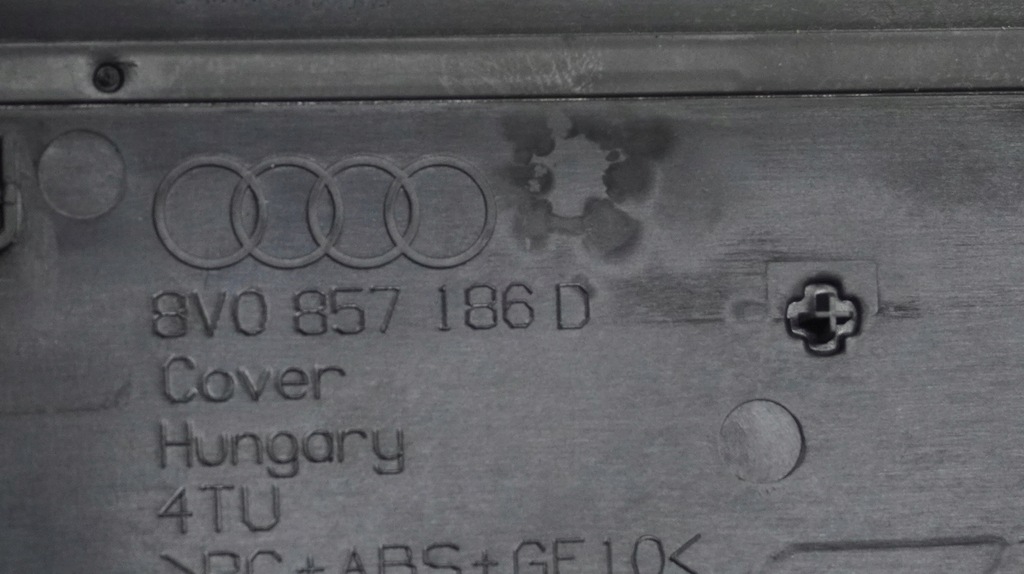 фото №8, Audi a3 8v заглушка защита дисплея приборная панель панели