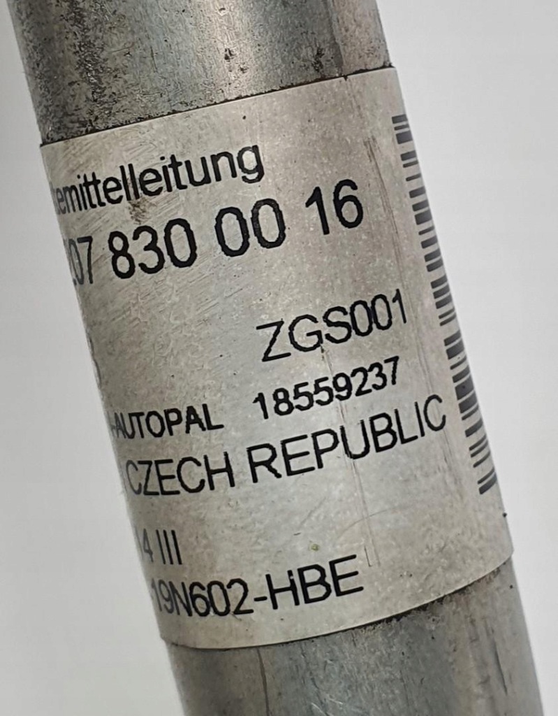 фото №7, Wąż трубка кондиціонера mercedes w207 a2078300016