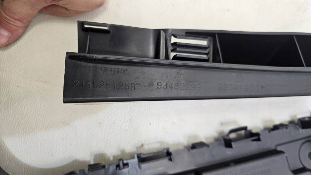 фото №12, Направляющая кронштейн бампера задняя opel vivaro b renault trafic комплект