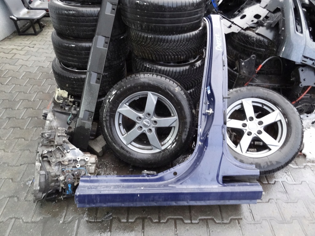 фото №1, Dacia dokker 2014 блок двигуна поріг лівий оригінал