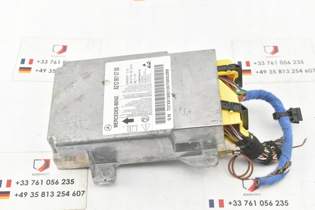 фото №1, Датчик подушка безопасности mercedes-benz оригинальный номер a2129010700