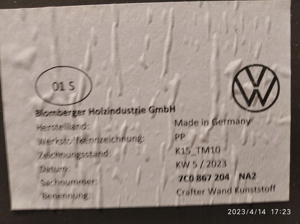 фото №8, Zabudowe двері бокових задніх man tge vw crafter