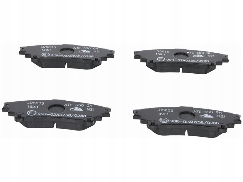 фото №1, Тормозные колодки задняя lexus rx iii 3.5 09-15 toyota prius w4 1.8 11-