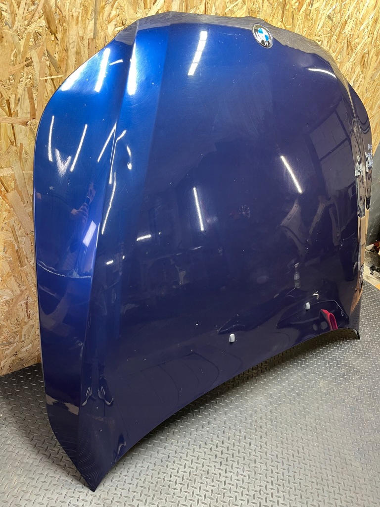 Капот крышка двигателя bmw e60 e61 a76/5 tiefseeblau в Украине
