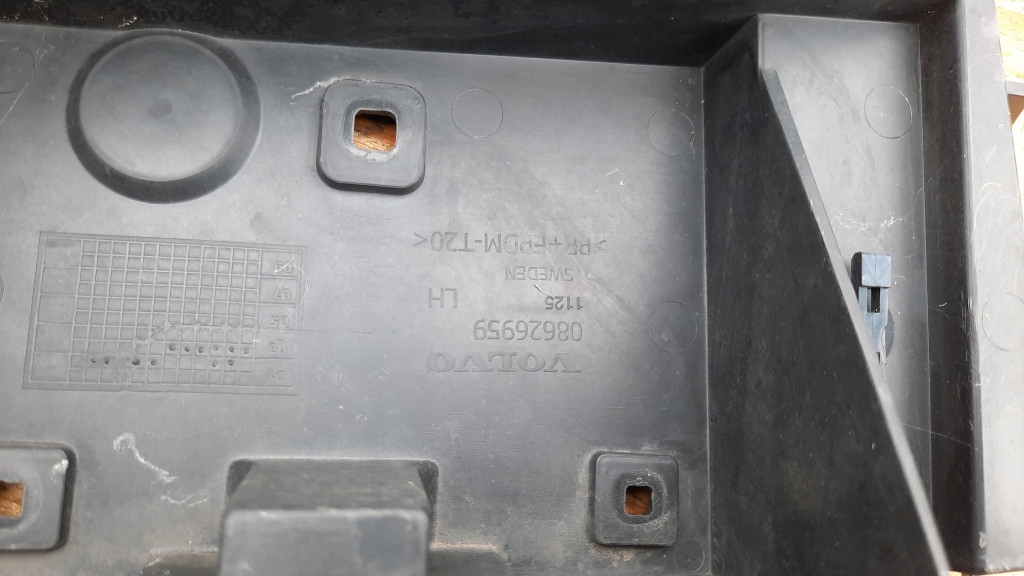 фото №5, Направляющая бампера левый задняя volvo xc90 08626959