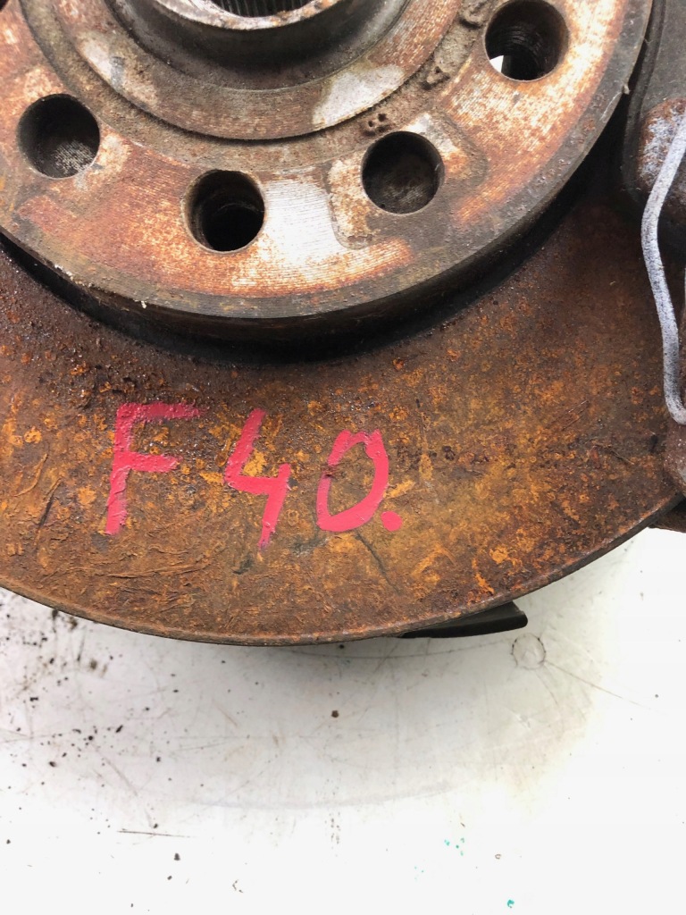 фото №8, Vw touran 1t0 поворотный кулак ступица колеса правый перед