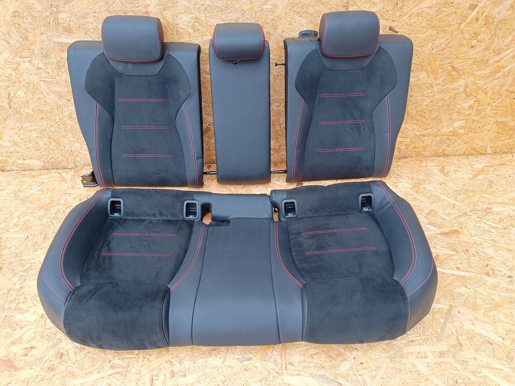 фото №10, Mercedes a-klasa w177 amg kpl. середина салон сиденья обивка idealna