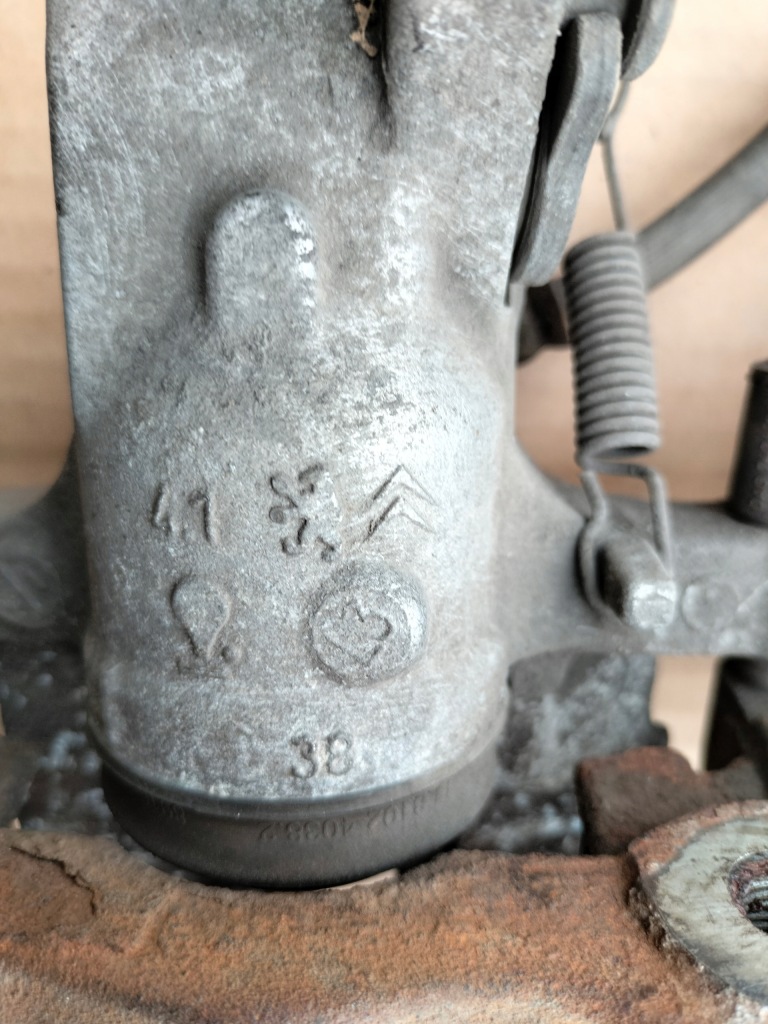 фото №7, Peugeot 308 ii t9 супорт гальмівний задня