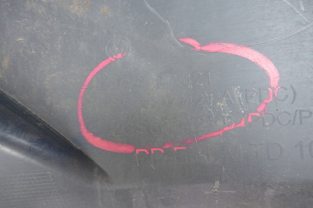 фото №11, Vw polo vi 2017- бампер задня задній 2gs807421