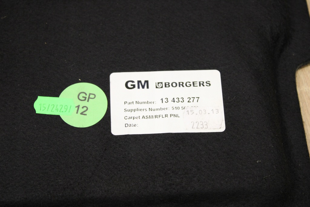 фото №5, Обшивка підлога багажника opel cascada